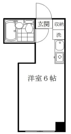 中野ハイツの物件間取画像